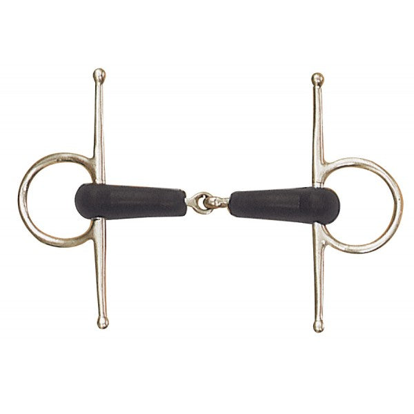 Coronet Full Cheek Rubber Snaffle