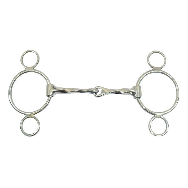 Metalab Magic Twisted Mouth 2-Ring Gag Bit