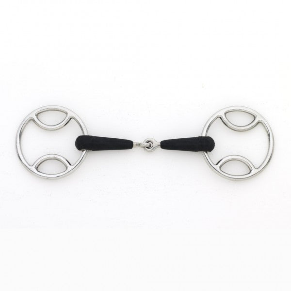 Eco Pure Jointed Beval Loop Ring Gag Bit