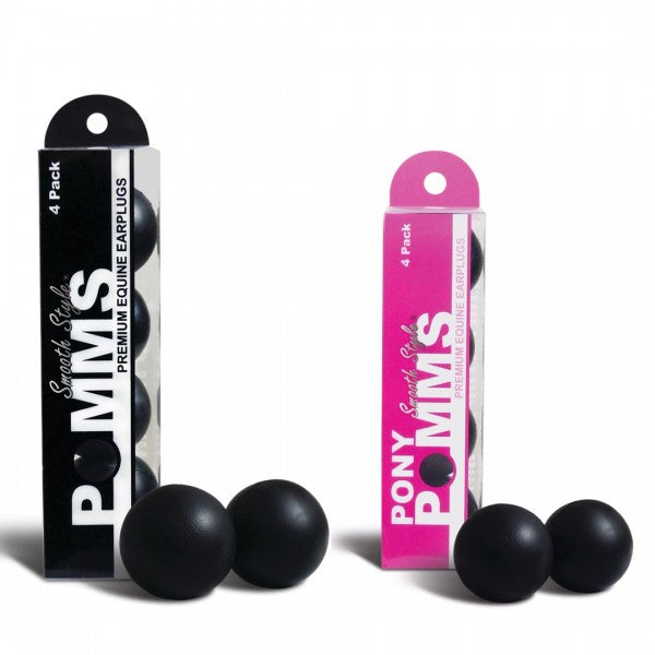 Pomms Premium Smooth Equine Earplugs 4 pack