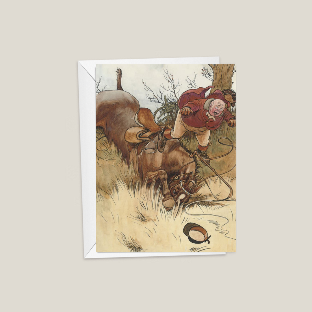 A Falls a 'hawful Thing Greeting Card - Nimrod Paper