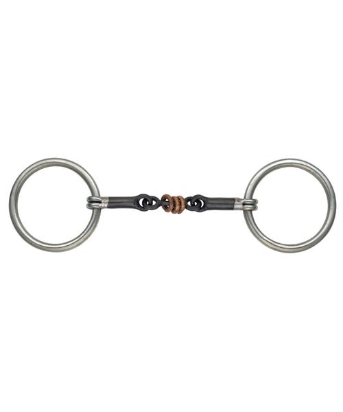 Shires Sweet Iron Copper Roller Snaffle