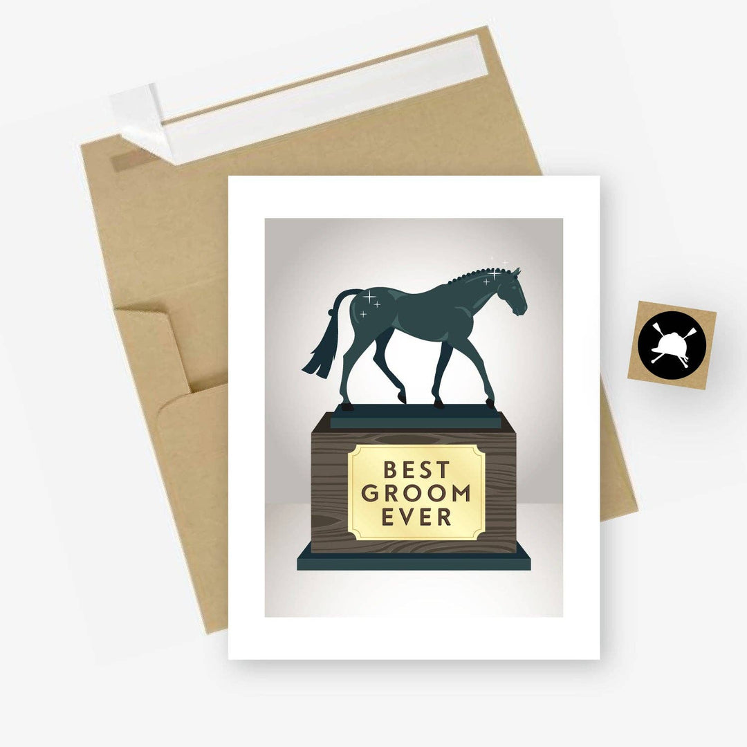 HuntSeatPaper Best Groom Ever Greeting Card