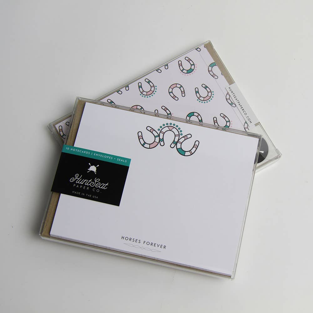 Hunt Seat Paper Co. - Thundering Hooves Equestrian Notecard Set