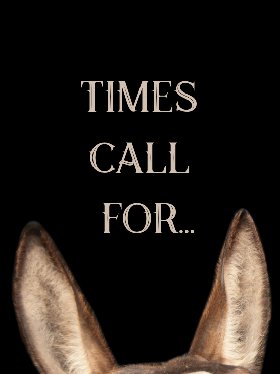 Horse Hollow Press - Birthday Card: Times Call for...