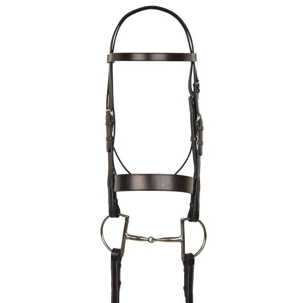 Aramas Flat Hunt Bridle with Lace Reins