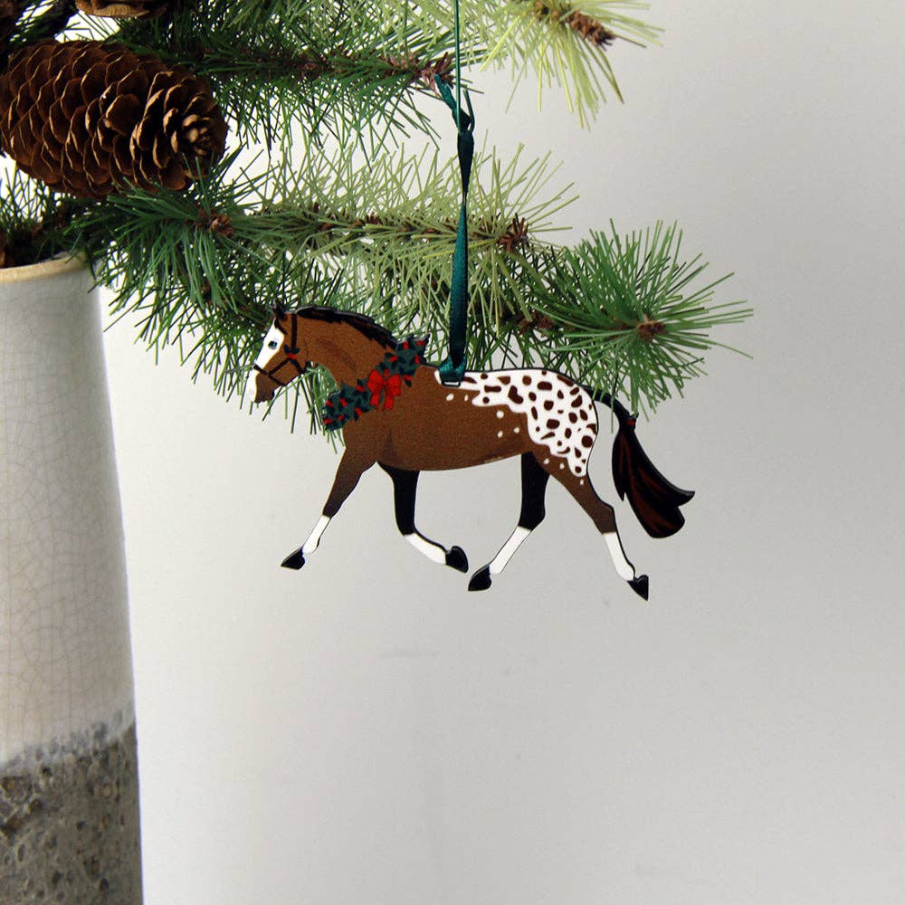 Hunt Seat Paper Co. - Appaloosa Pony Ornament