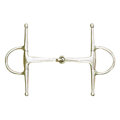 Centaur Full Cheek Medium Weight Snaffle Bit - The Tack Shop of Lexington