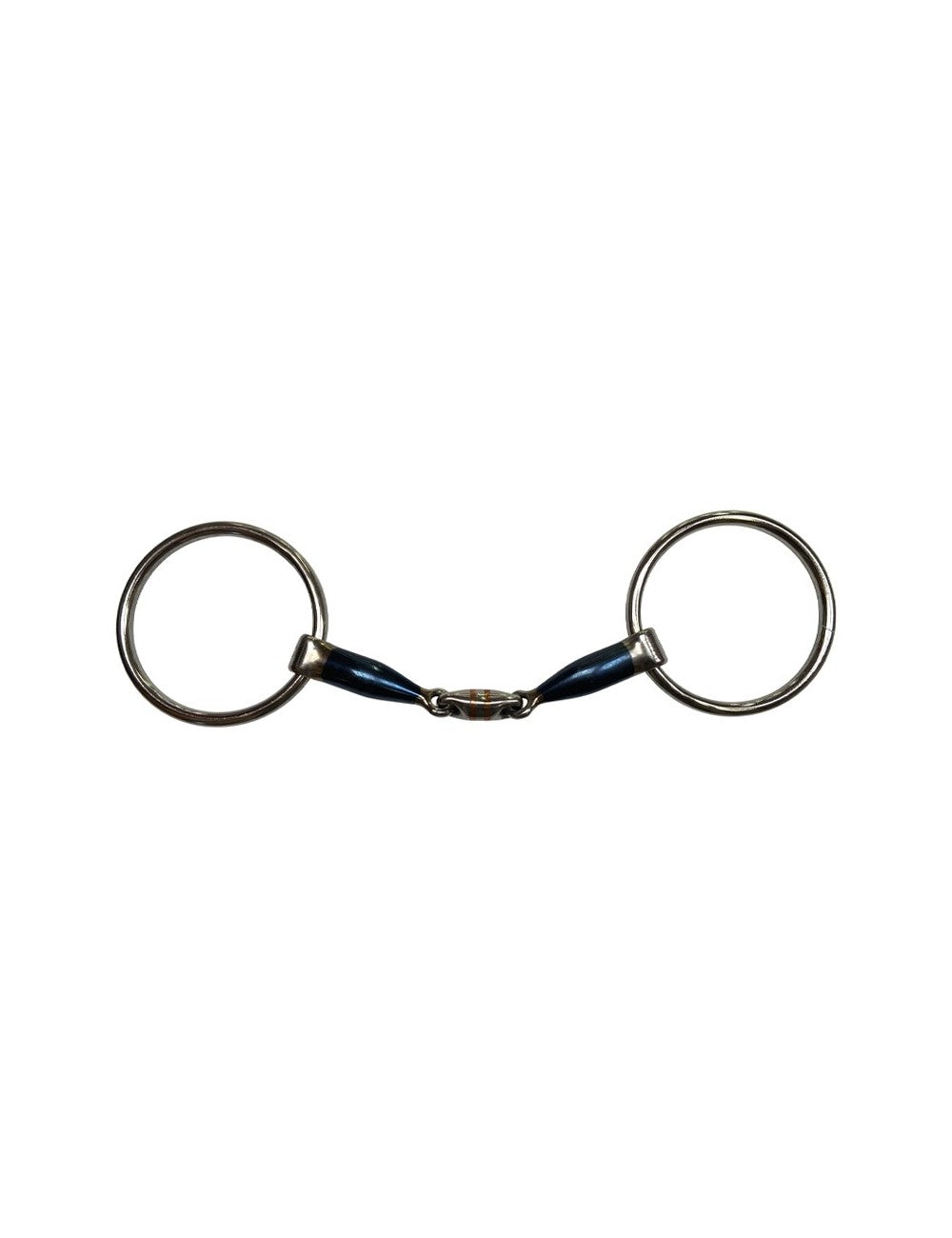 Jump'In Blue Steel Loose Ring With Lozenge