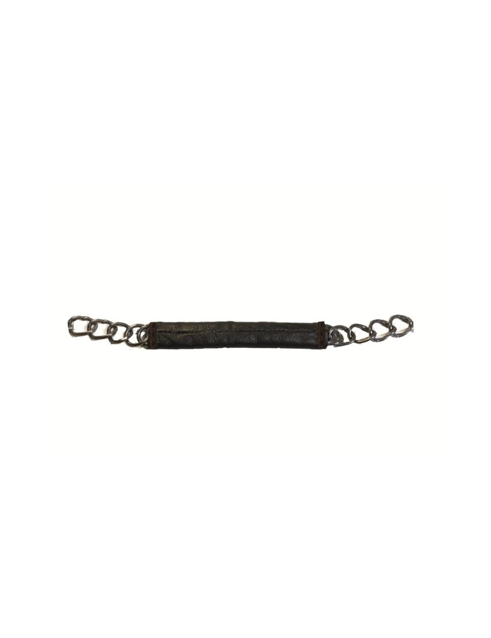 Jump'In Leather Covered Curb Chain
