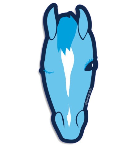 Mare Modern Goods - Louie Blue Sticker