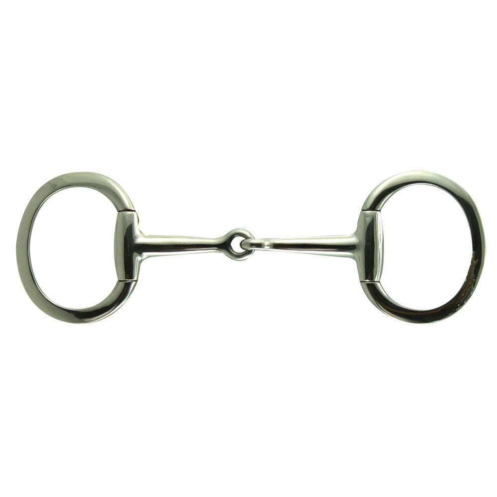 Coronet Eggbutt Flat Ring Snaffle Bit