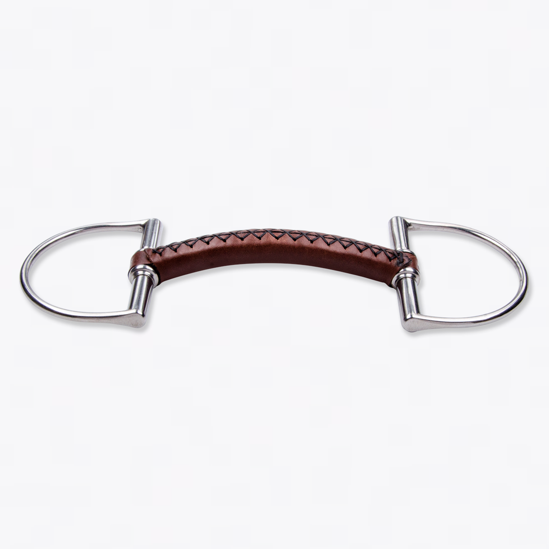Trust Leather Dee Straight Mouth Bit