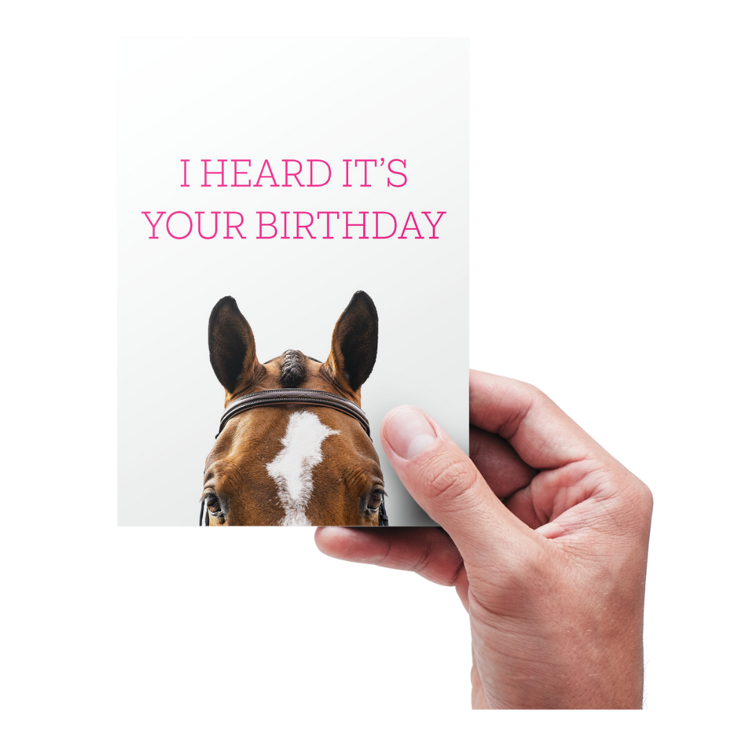 Heard It’s Your Birthday Greeting Card - In Gate Goods