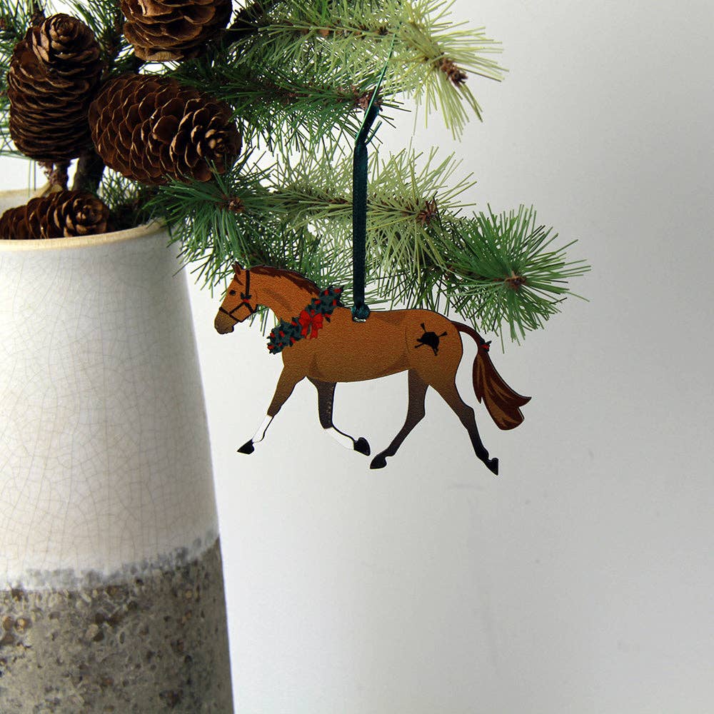 Hunt Seat Paper Co. - Chestnut Pony Ornament