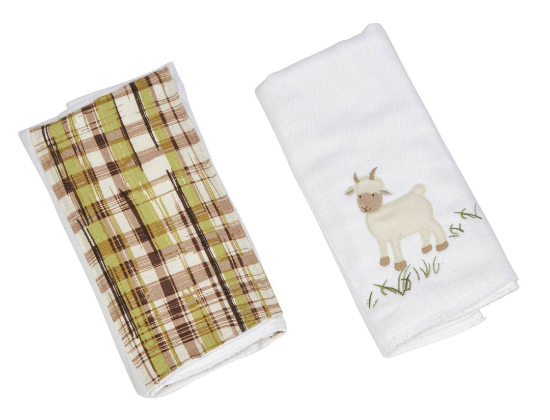 Maison Chic - Billy the Goat Double Burp Cloth Gift Set