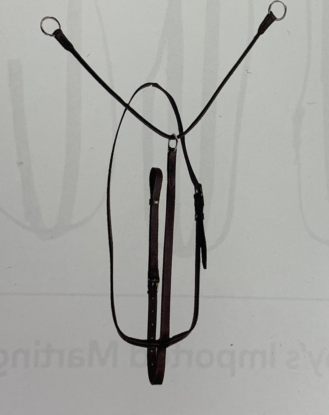 Tory Leather Lateral Action Running Martingale