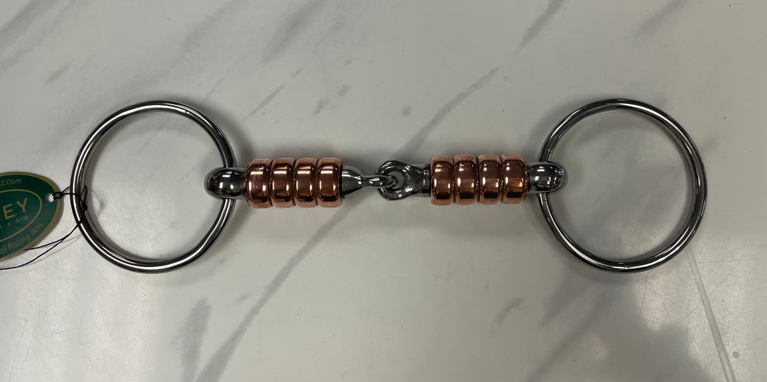 Abbey England Copper Cherry Roller Loose Ring Bit