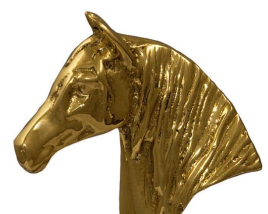Horse Fare Horse Head Drawer Pull