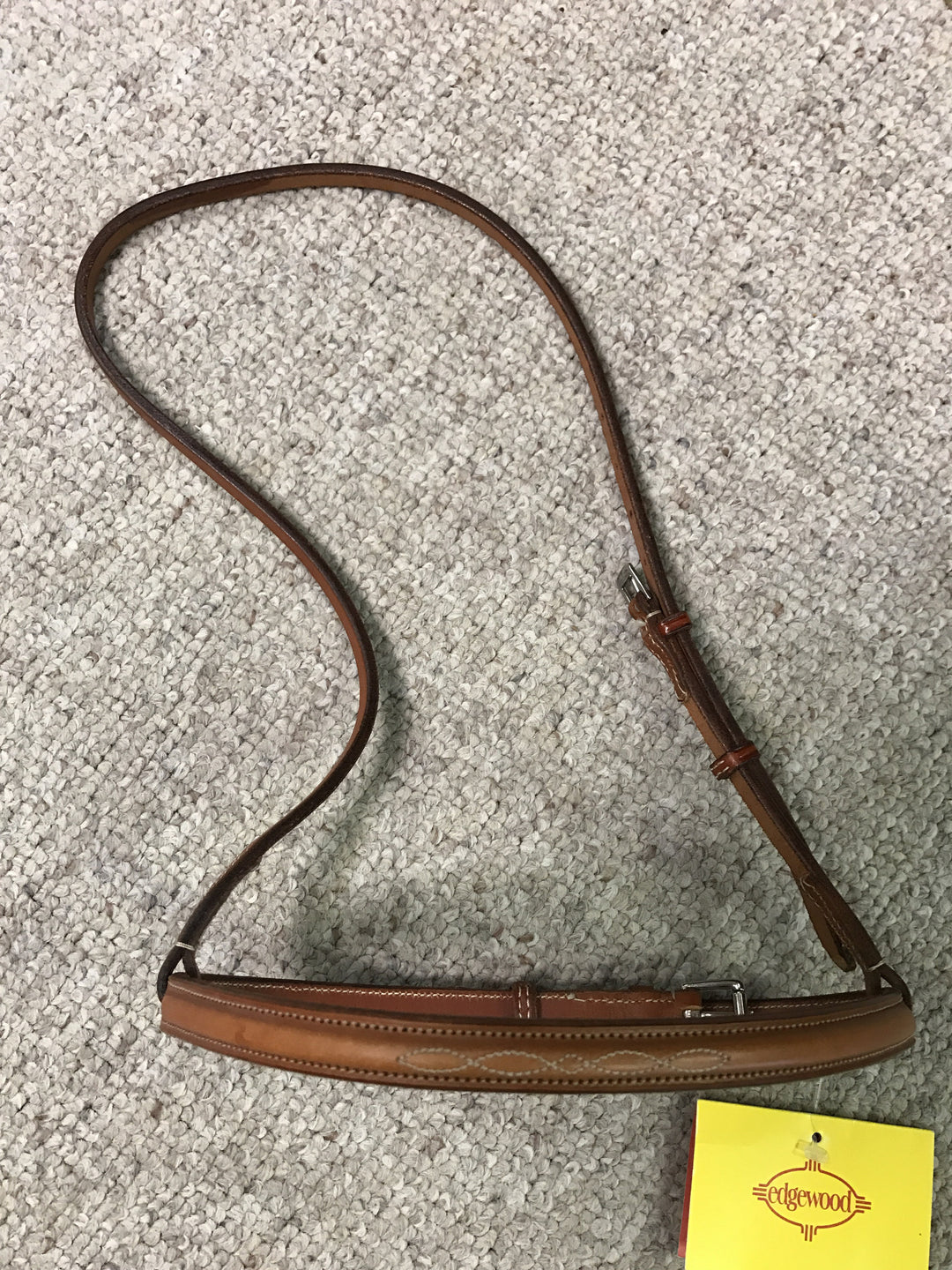 Edgewood Raised Fancy Stitched 5/8" Noseband