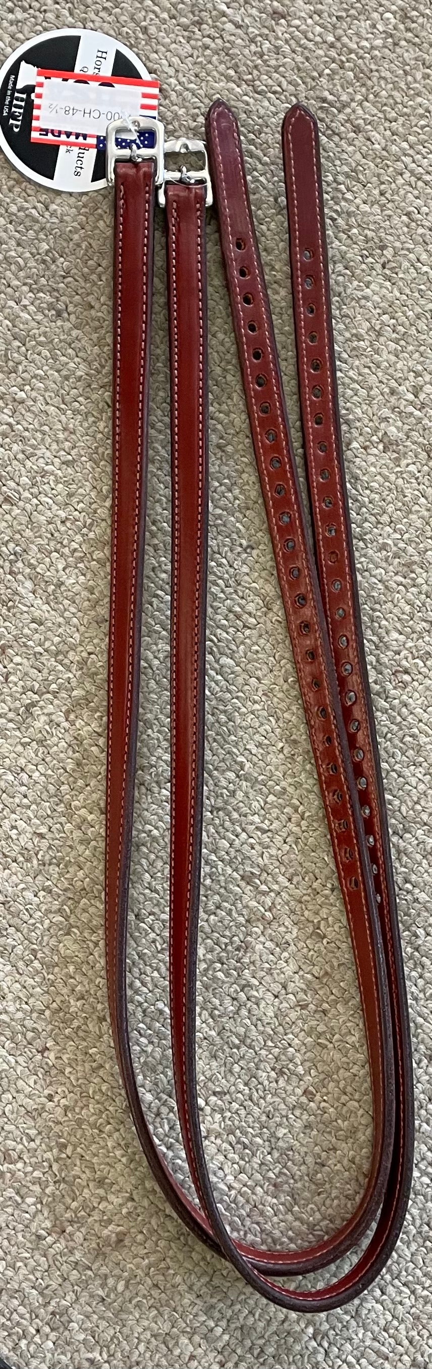 Horse Fare 1/2 Hole Stirrup Leathers