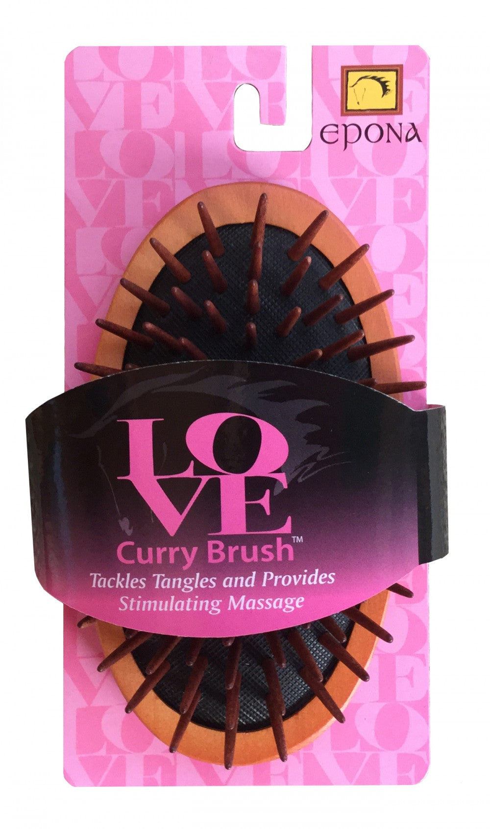 Epons Love Curry Brush - The Tack Shop of Lexington