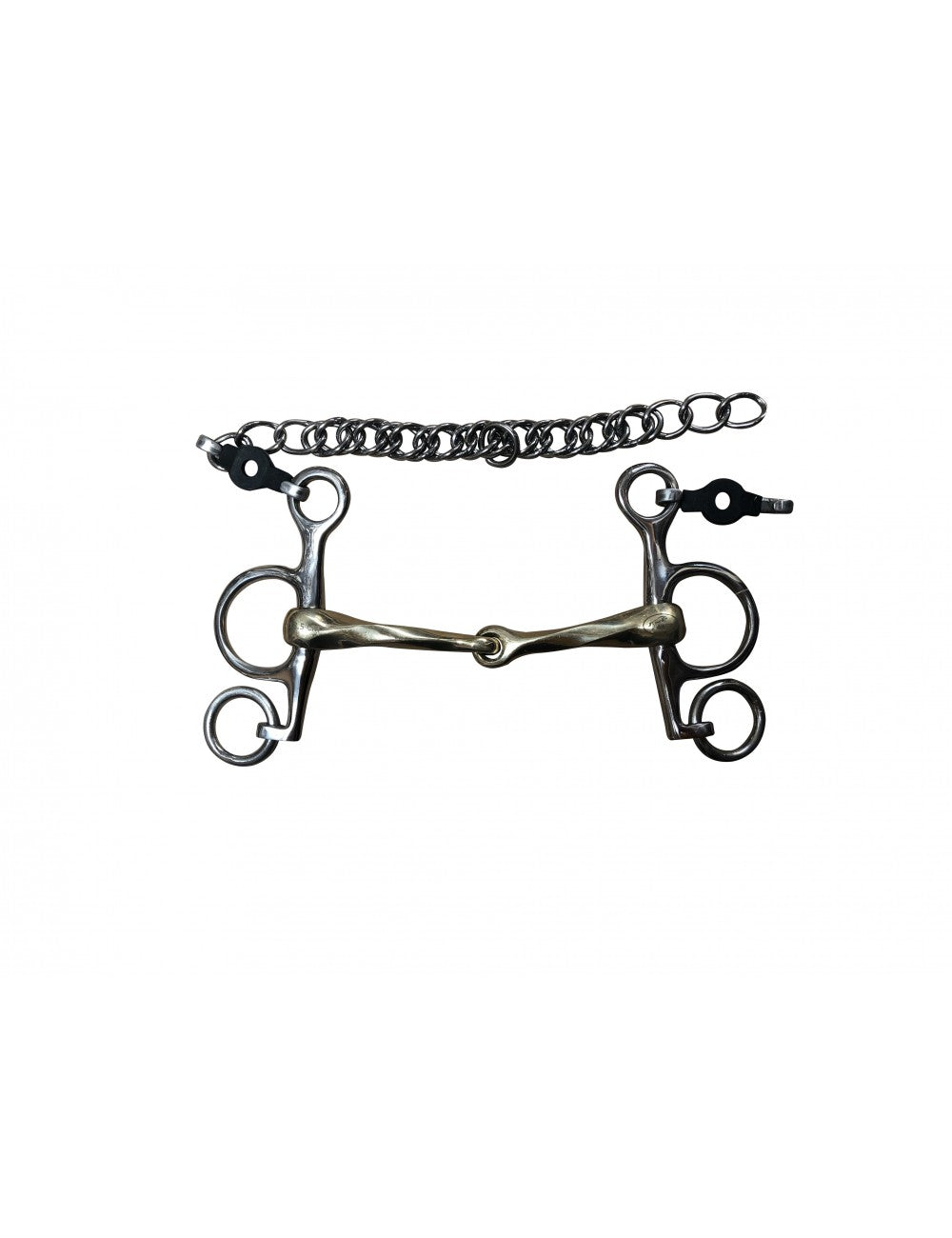 Jump'In Small cheek Twisted Pelham Bit