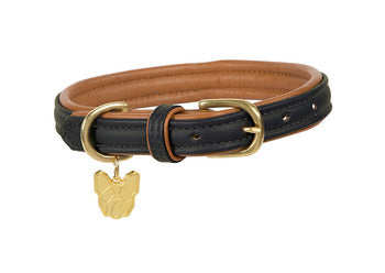 Digby & Fox Padded Leather Collar