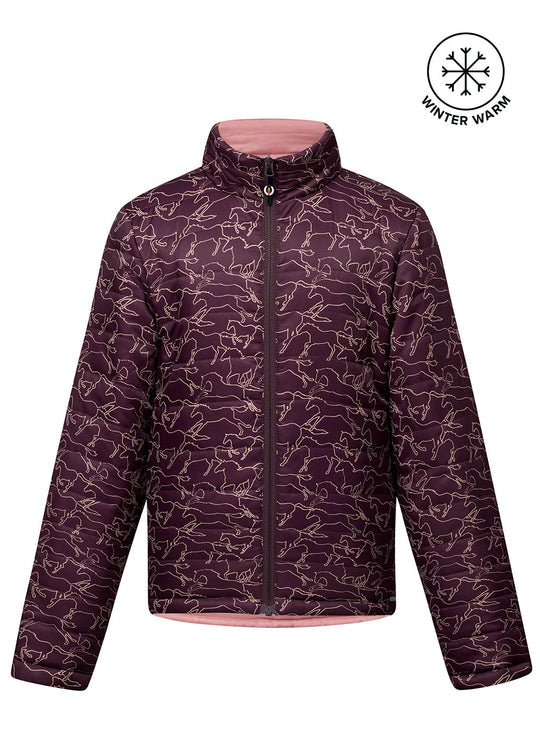 Kerrits Kids Round Up Reversible Quilted Jacket '24