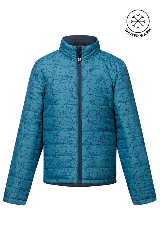 Kerrits Kids Round Up Reversible Quilted Jacket '24
