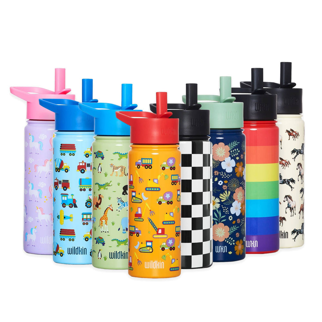 Wildkin - Unicorn 18 oz Steel Water Bottle