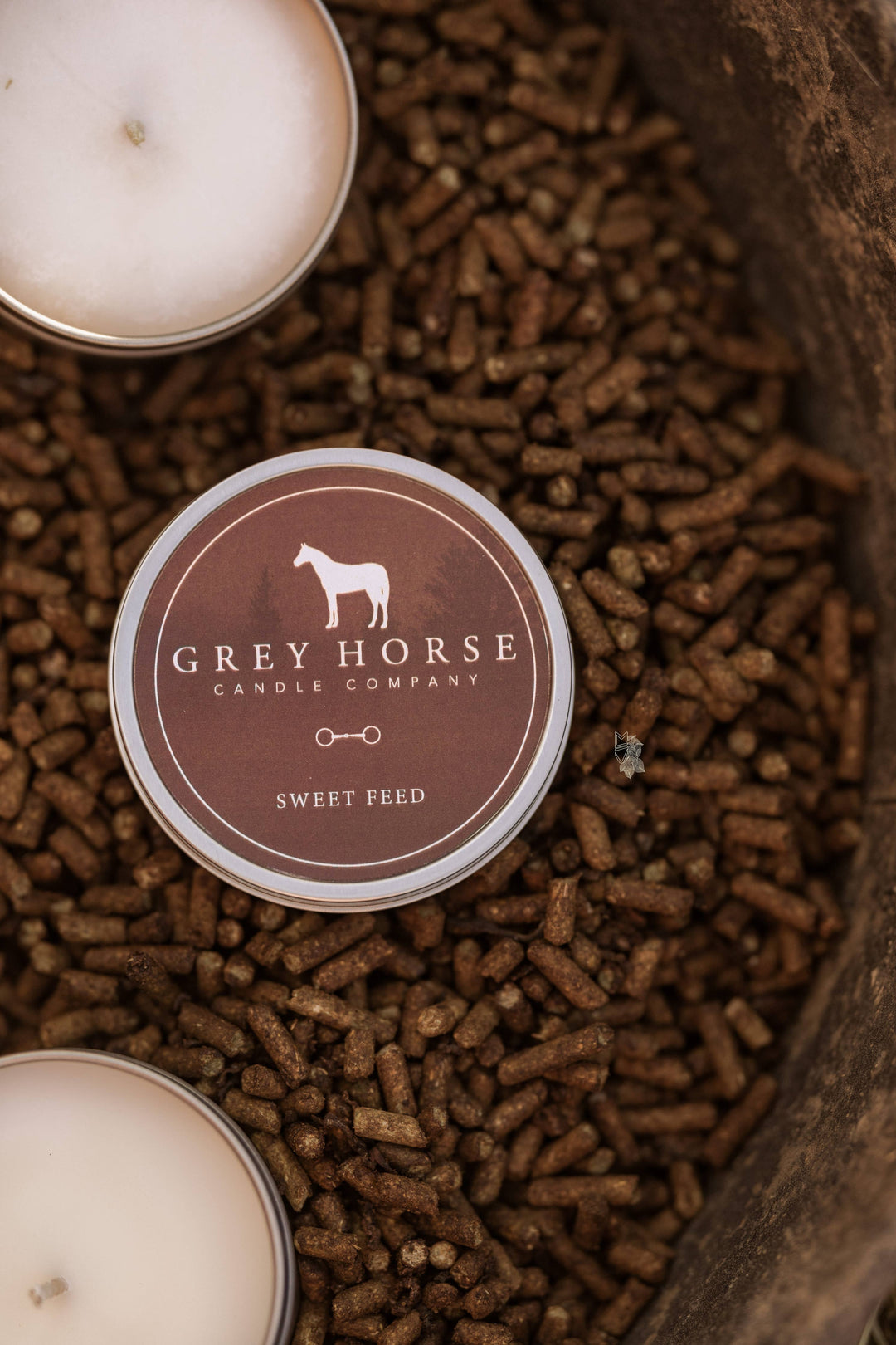 Grey Horse Candle Company - Soy Candle Tins: High End Saddle