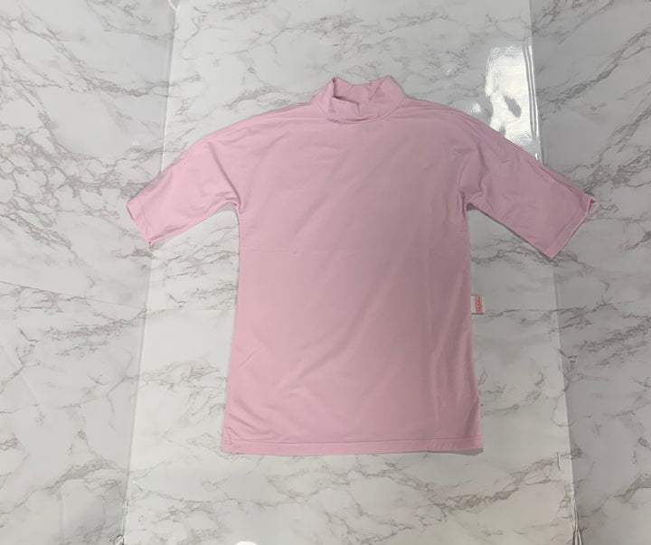 Tailored Sportsman Short Sleeve Mock Neck Sun Shirt