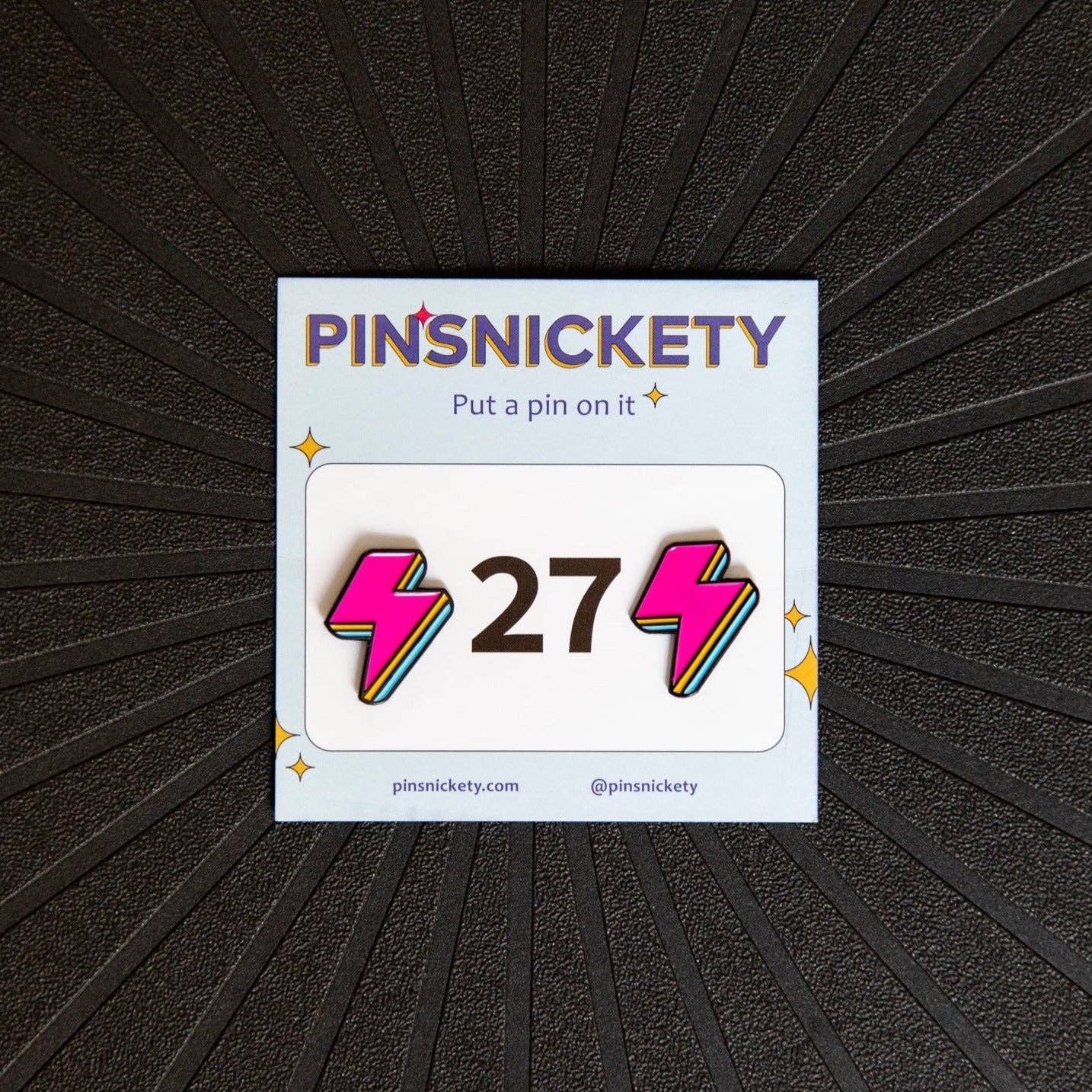 Pinsnickety - Lightning Bolt Pins