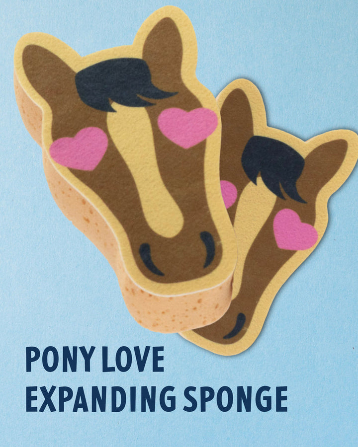 Dreamers & Schemers Pony Love Bath Sponge