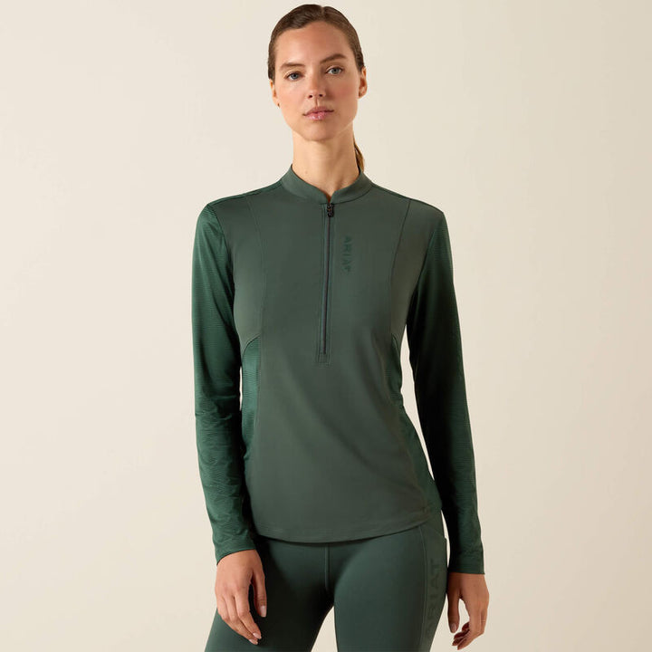 Ariat Women's Breathe LS 1/2 Zip Baselayer