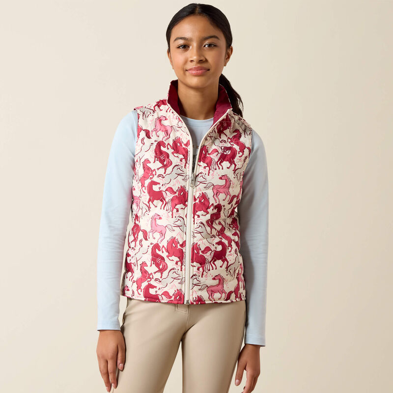 Ariat Girls Bella Reversible Insulated Vest '26