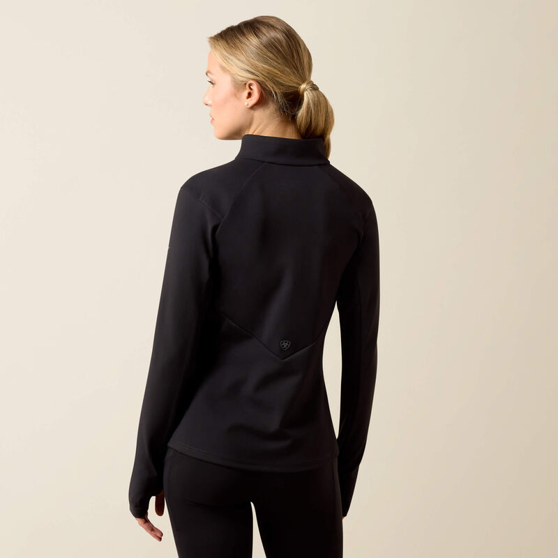Ariat Avail 1/2 Zip Baselayer Black