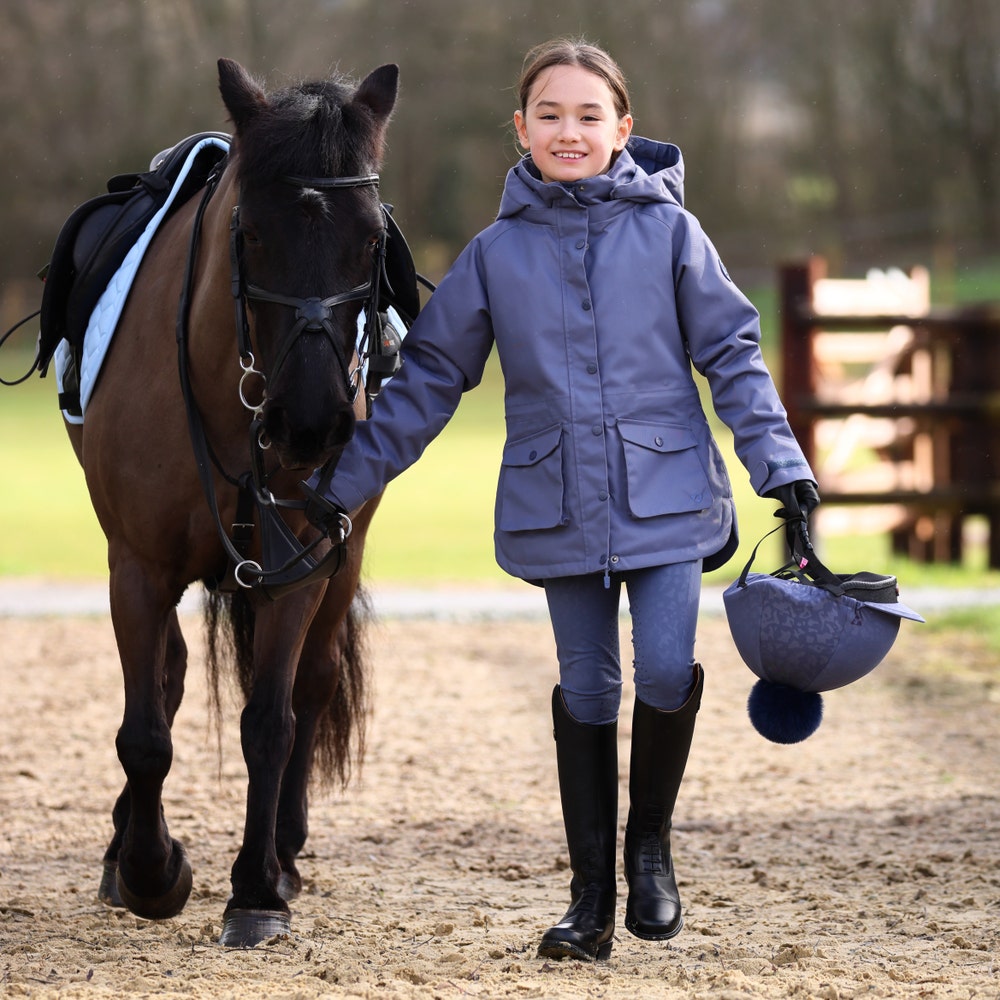 Aubrion Shield Riding Tights - Young Rider