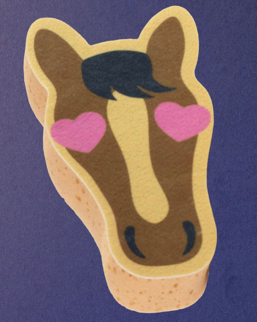 Dreamers & Schemers Pony Love Bath Sponge