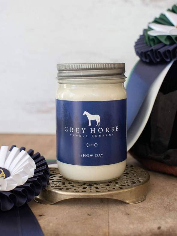 Grey Horse Soy Candle Jars