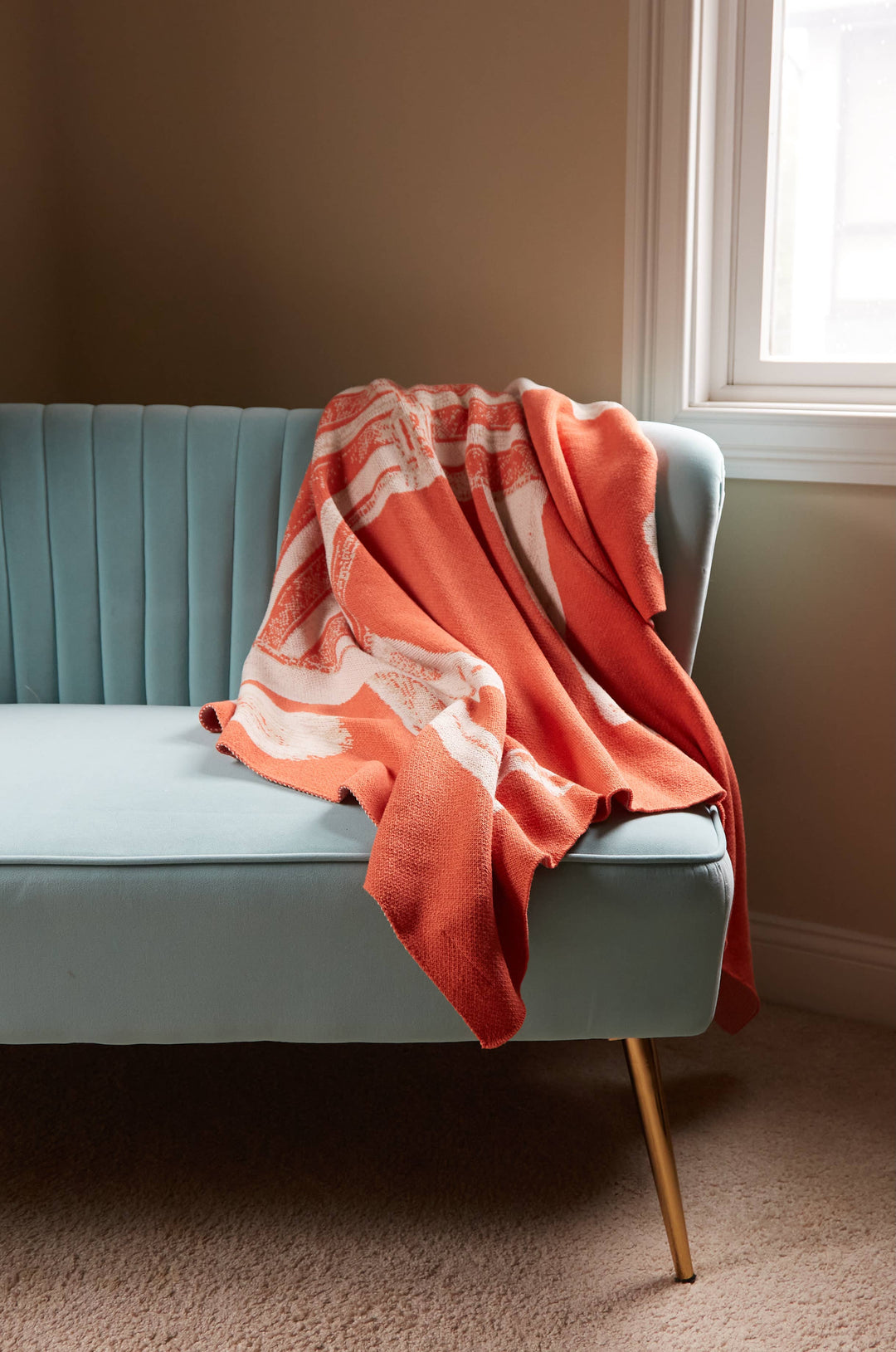 THOMASPAUL - THOROUGHBRED THROW ORANGE