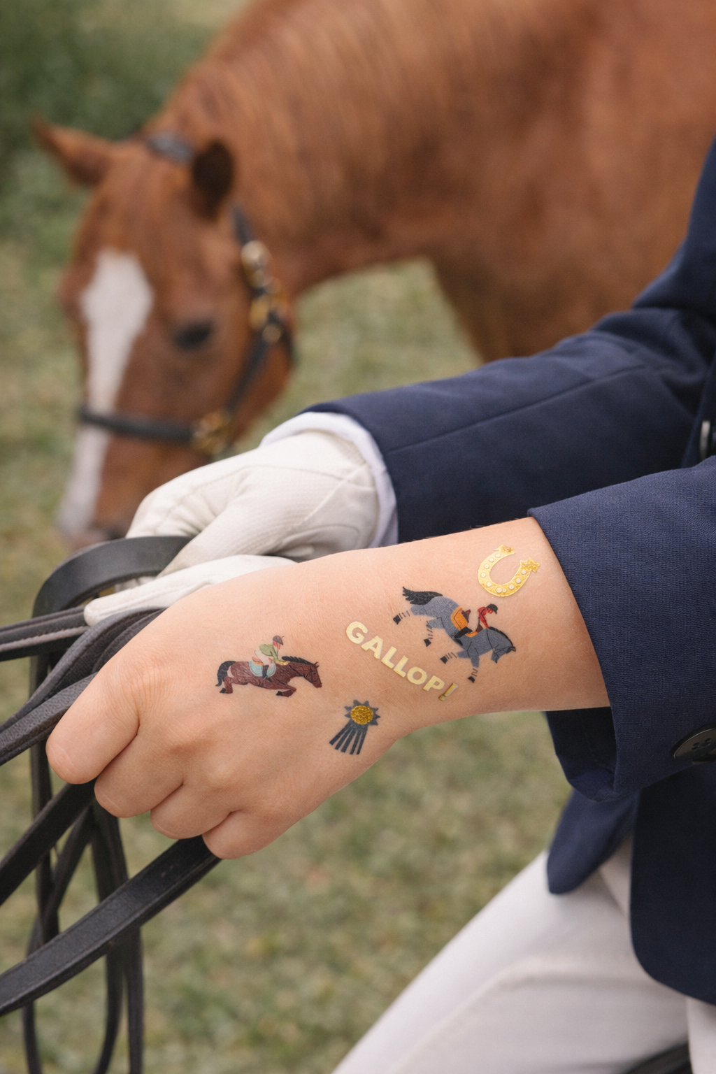 POP Party Supplies Equestrian Temporary Tattoos