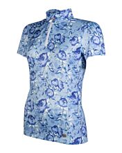 HKM Ladies' Short Sleeve 1/4 Zip Shirt