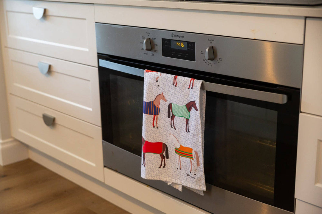 Allgifts Australia - Tea Towel - Horses