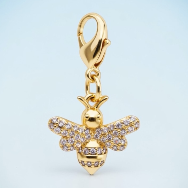 Dubois Cheval - Sparkly Queen Bee Braid Charm