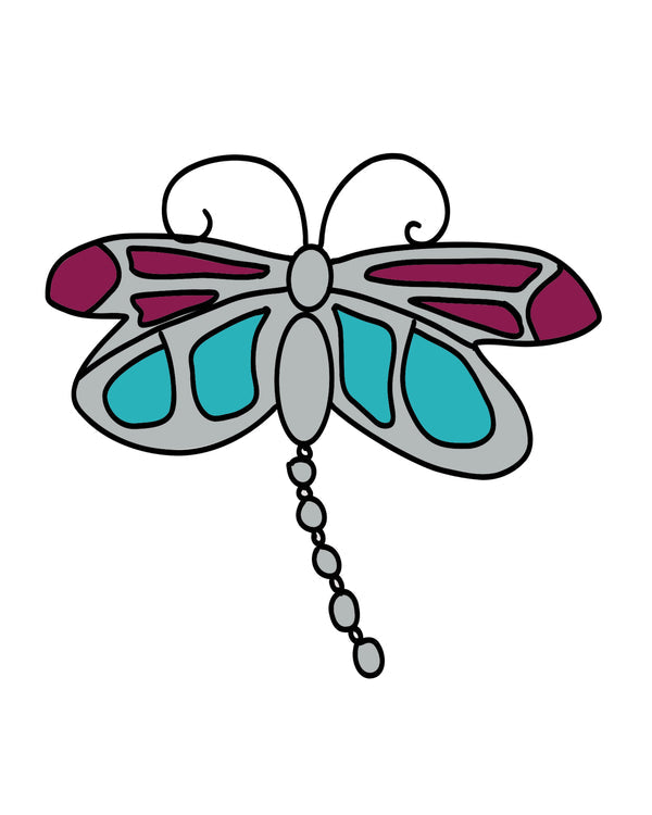 Dreamers & Schemers Dragonfly Spur Straps