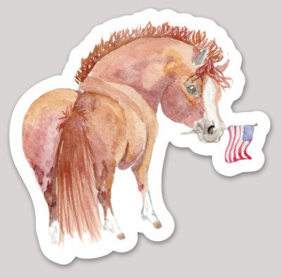 SonaEq Adorable Chubby Ponies Sticker