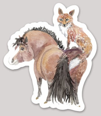 SonaEq Adorable Chubby Ponies Sticker