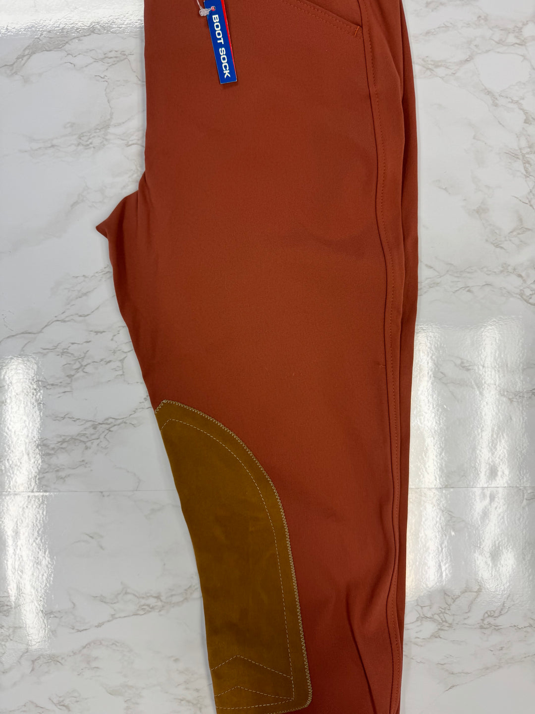 The Tailored Sportsman Trophy Hunter Mid-Rise Front Zip Boot Sock Breeches
